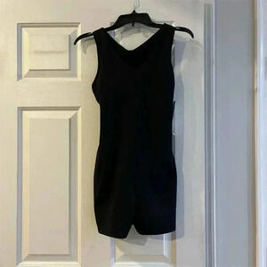 RW&CO. Women's Sleeveless Black Romper Size M Casual Eco-Friendly